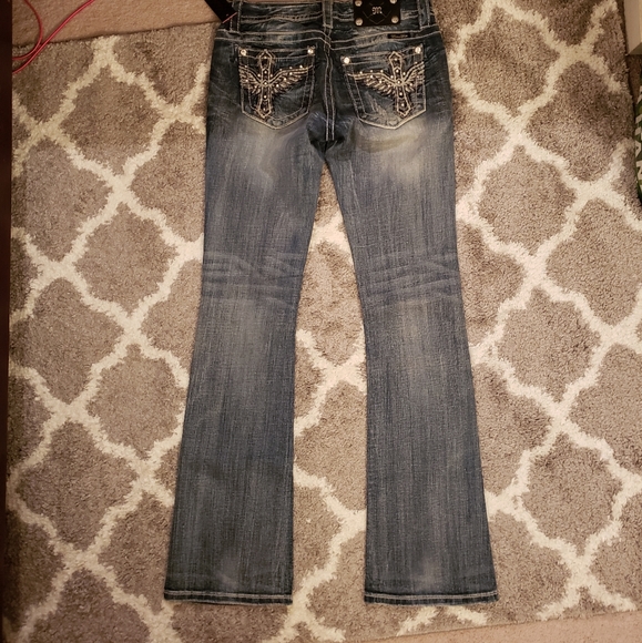 ●SOLD ON MERC● Miss Me Jeans boot cut- 34 inseam - Picture 8 of 14